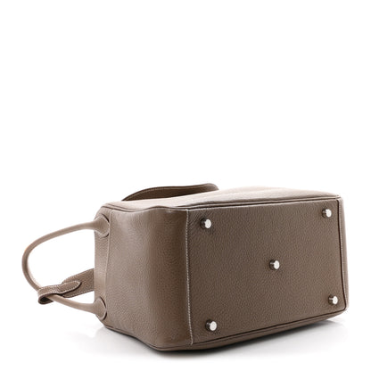 Hermes Taurillon Clemence Lindy 30 Etoupe 3 of 11