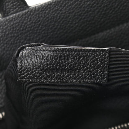 Saint Laurent Grained Calfskin Small Cabas Rive Gauche Black 7 of 9