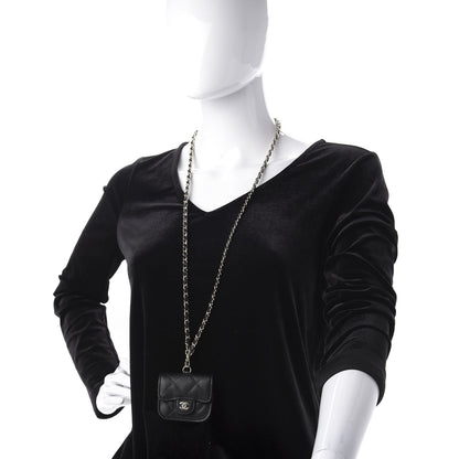 Chanel Caviar Quilted Airpods Pro Case Black 2 of 9