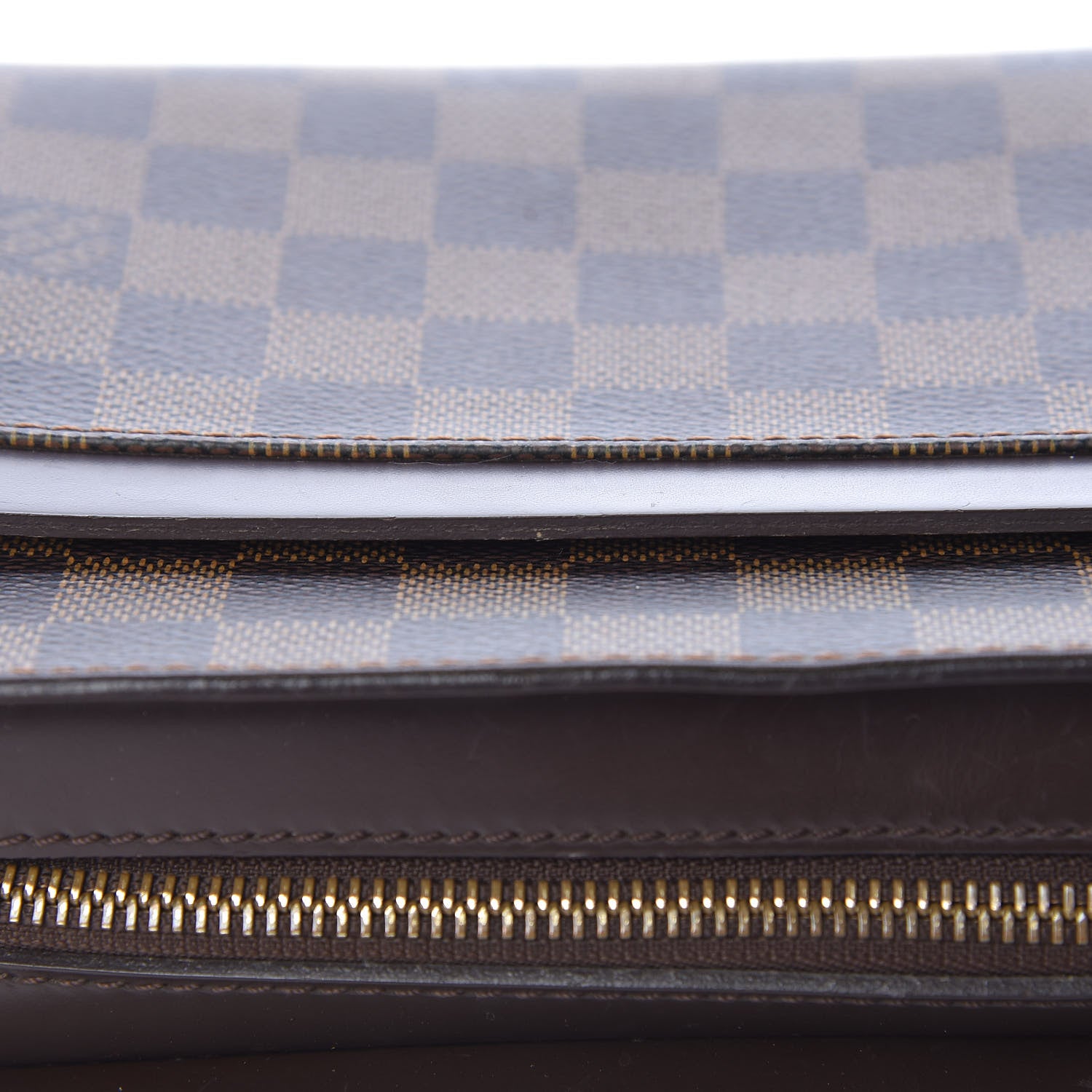 Louis Vuitton Damier Ebene Pochette Saint Louis Clutch 10 of 10