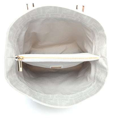 Fendi Zucca Spalmati Tote White 5 of 8