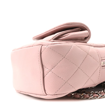 Chanel Caviar Quilted CC Mini Classic Backpack Pink 9 of 9