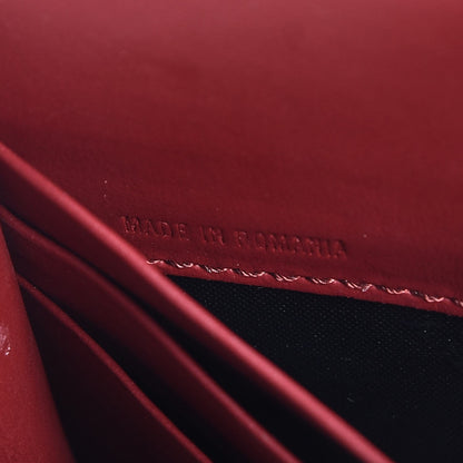 Burberry Vintage Check Henley Wallet On Chain Crimson 9 of 23