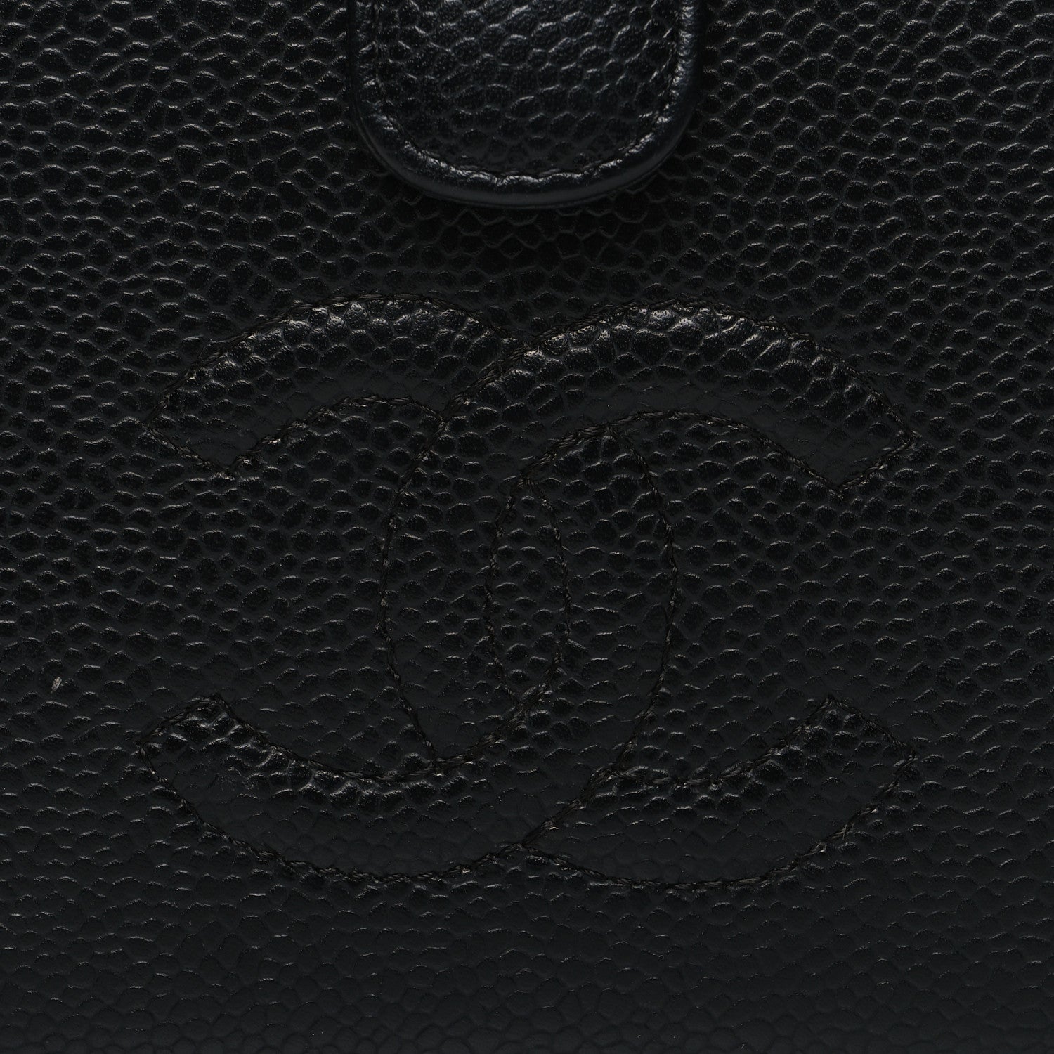 Chanel Caviar Timeless CC French Wallet Black 10 of 15