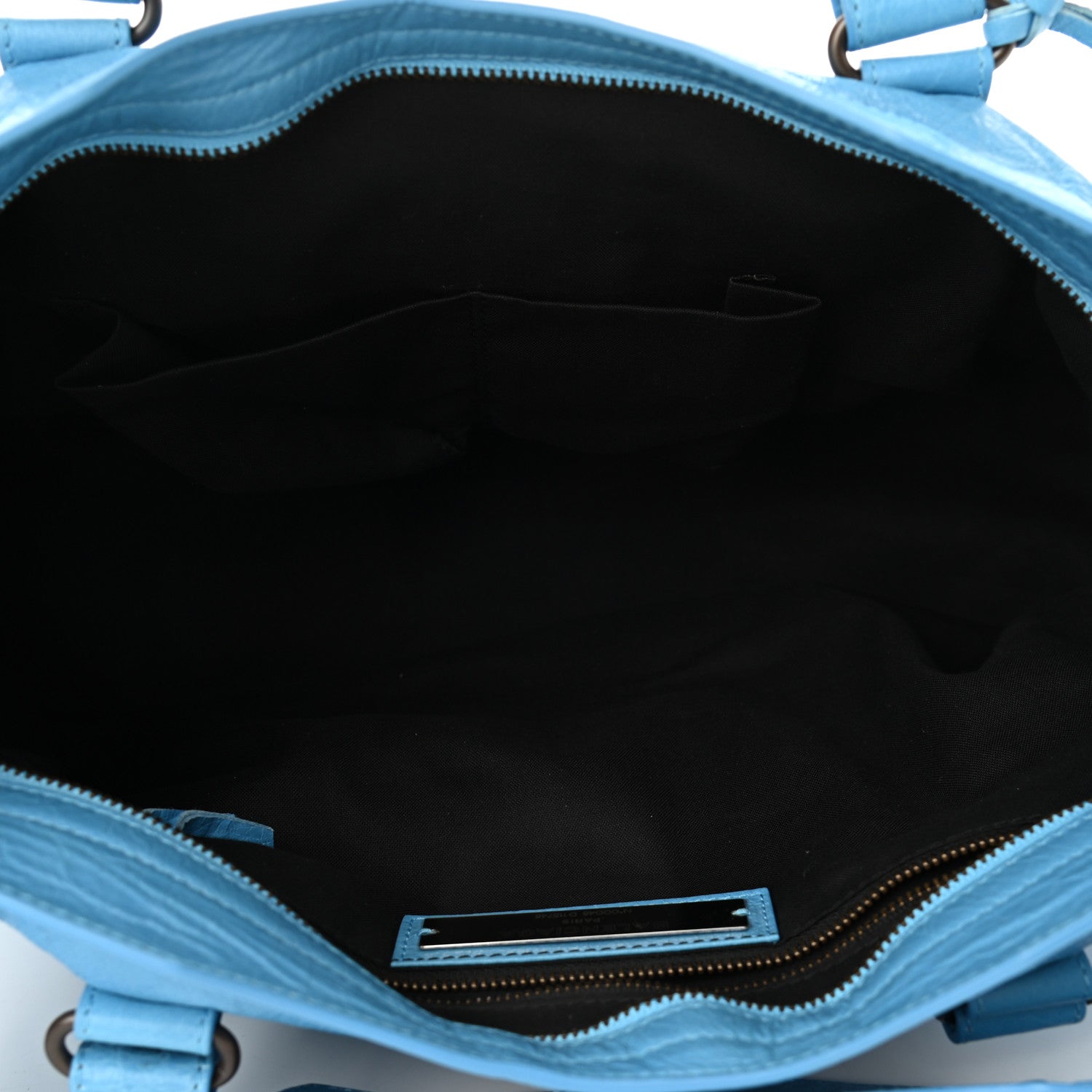 Balenciaga Agneau Classic Hardware City Bleu Azur Clair 4 of 9