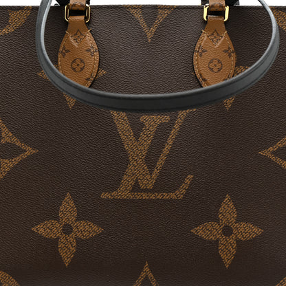 Louis Vuitton Reverse Monogram Giant Onthego MM 7 of 10