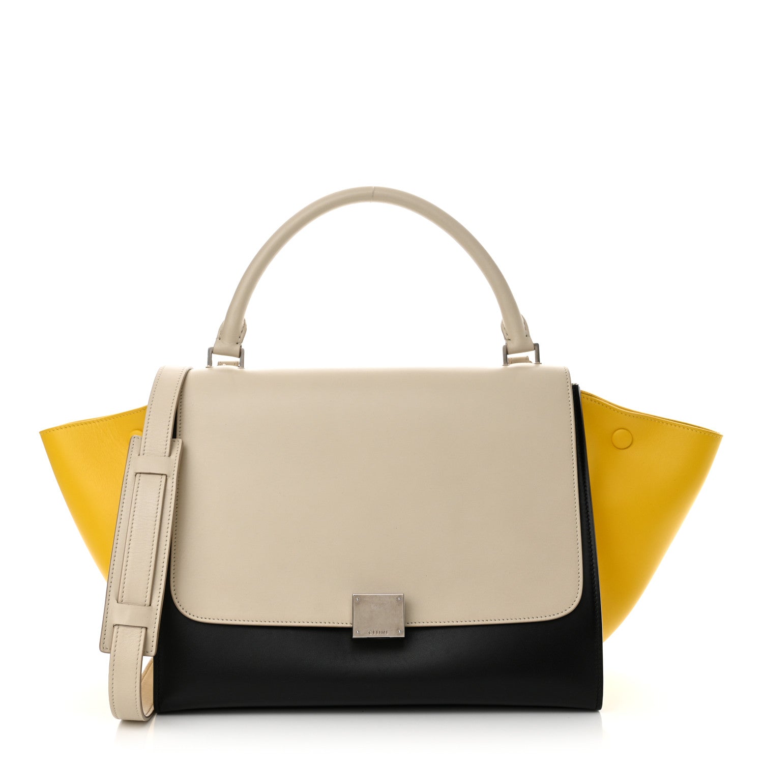 Celine Smooth Calfskin Medium Tri-Color Trapeze Multicolor 1 of 11