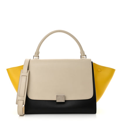 Celine Smooth Calfskin Medium Tri-Color Trapeze Multicolor 1 of 11