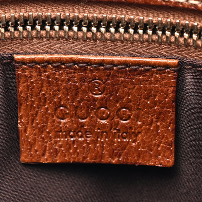 Gucci Monogram Bamboo Handle Bag Brown 6 of 15
