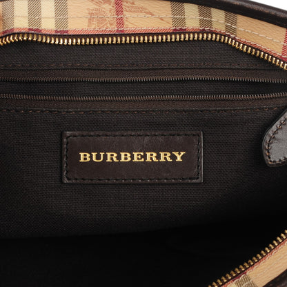 Burberry Haymarket Check Medium Regent Tote Chocolate 6 of 8