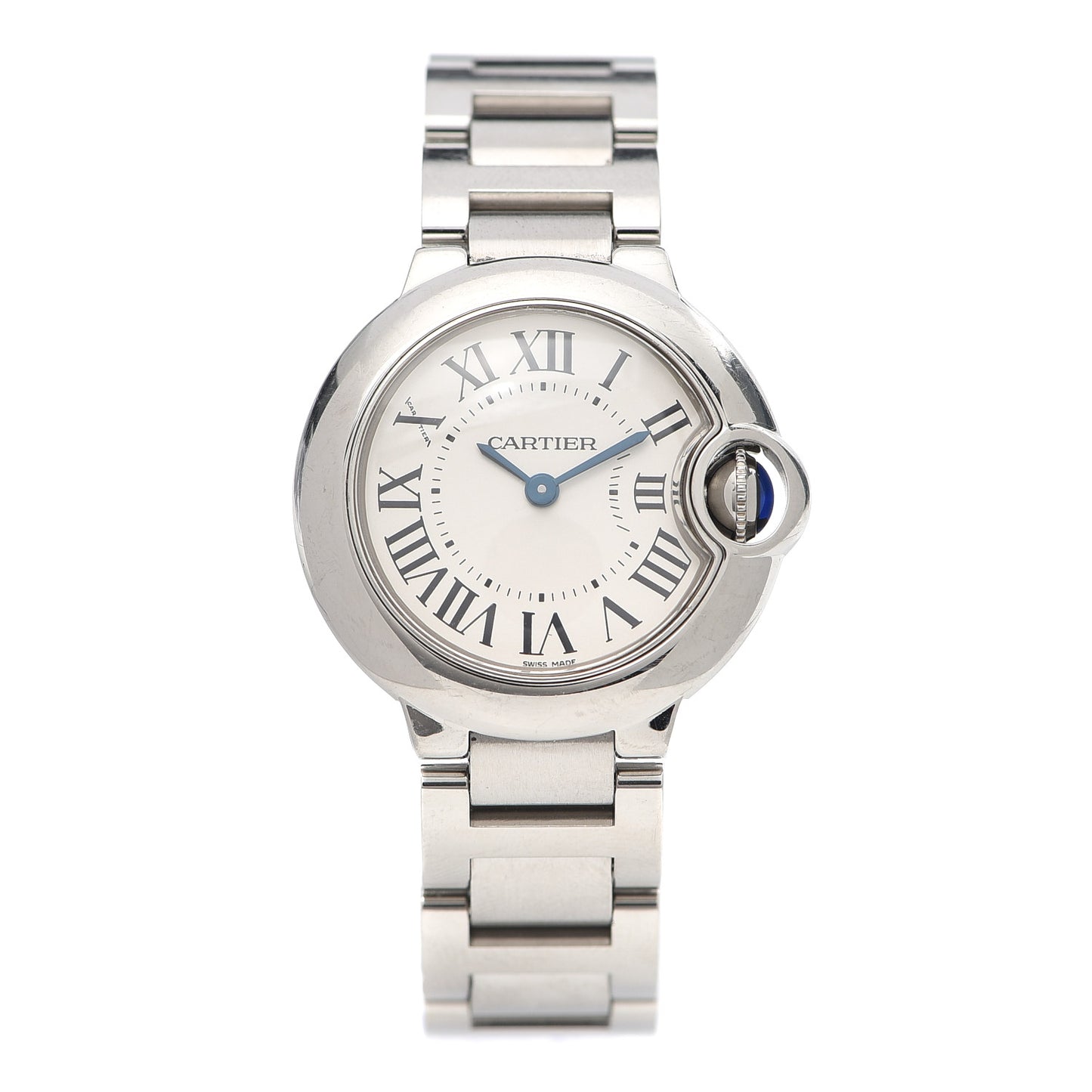 Stainless Steel 28mm Ballon Bleu De Cartier Quartz Watch