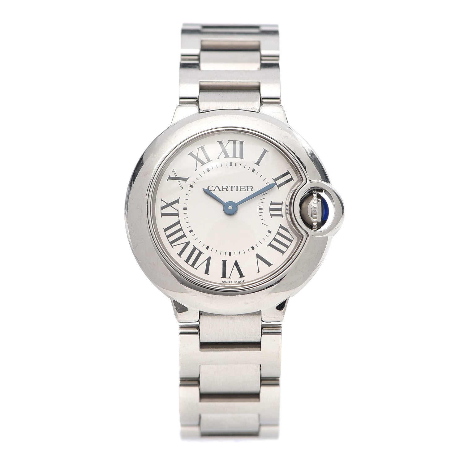 Cartier Stainless Steel 28mm Ballon Bleu De Cartier Quartz Watch 1 of 6