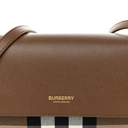 Burberry Grained Calfskin House Check Tartan Mix New Hampshire Earth 8 of 10