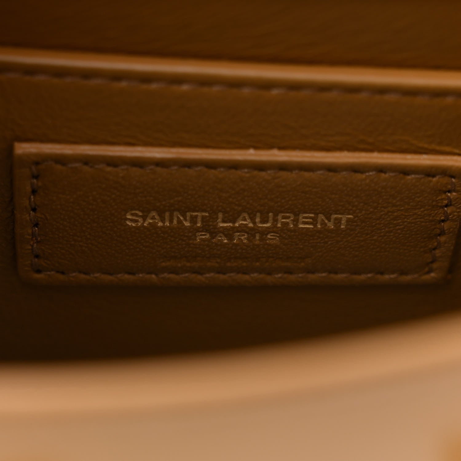 Saint Laurent Smooth Calfskin Mini Manhattan Shoulder Bag Baguette Cheddar 6 of 10