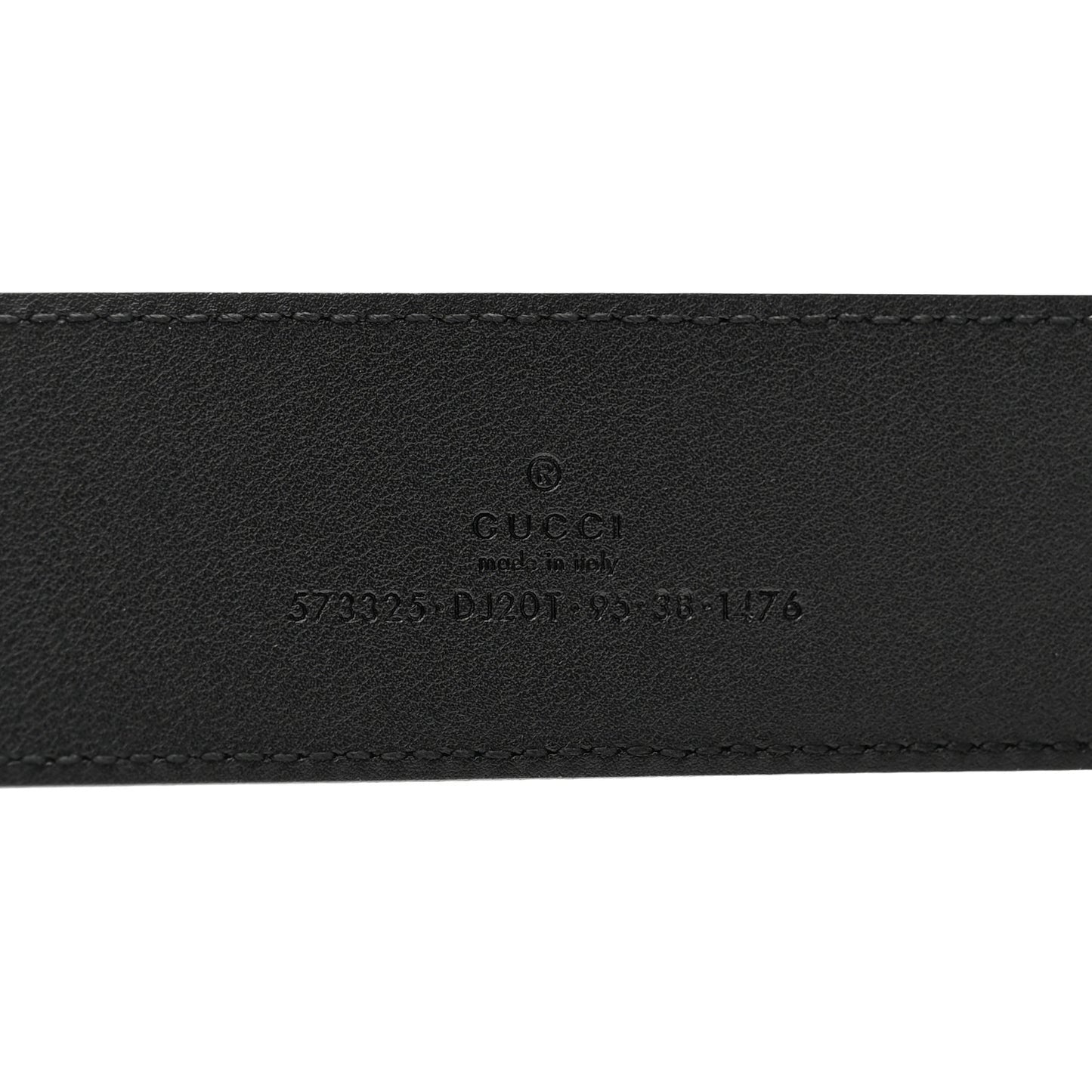Textured Dollar Calfskin 40mm Belt 95 38 Black