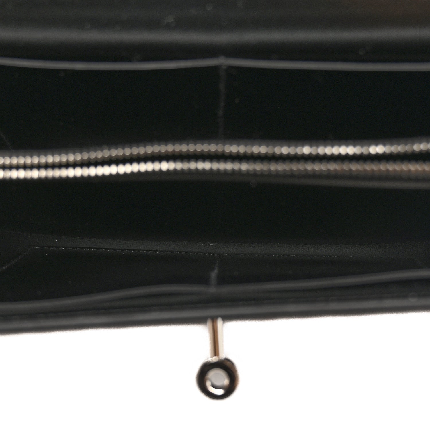 Hermes Box Kelly Wallet To Go Black 5 of 8