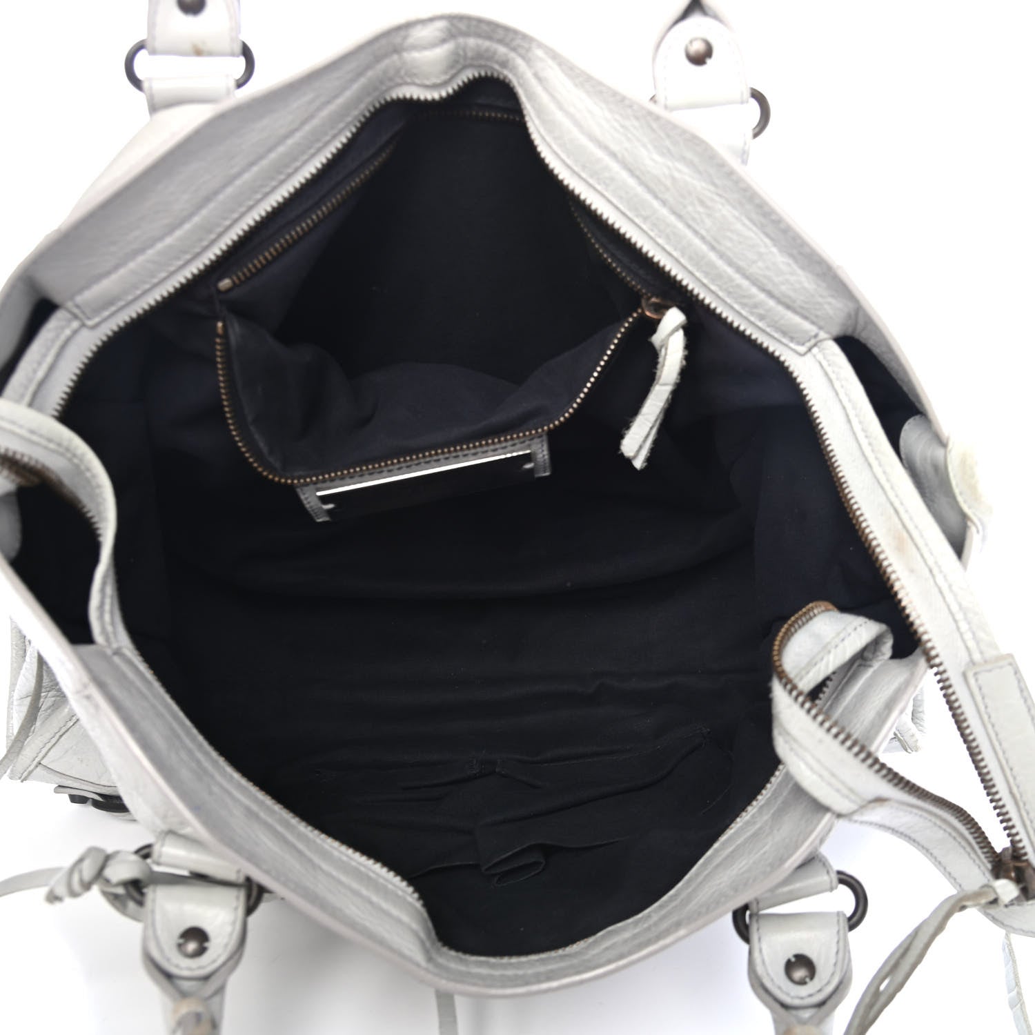 Balenciaga Agneau Classic Hardware City Gris Glace 4 of 5
