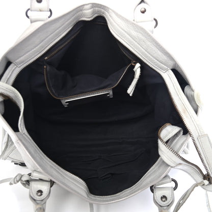 Balenciaga Agneau Classic Hardware City Gris Glace 4 of 5