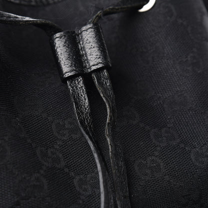 Gucci GG Monogram Single Buckle Backpack Black 13 of 18