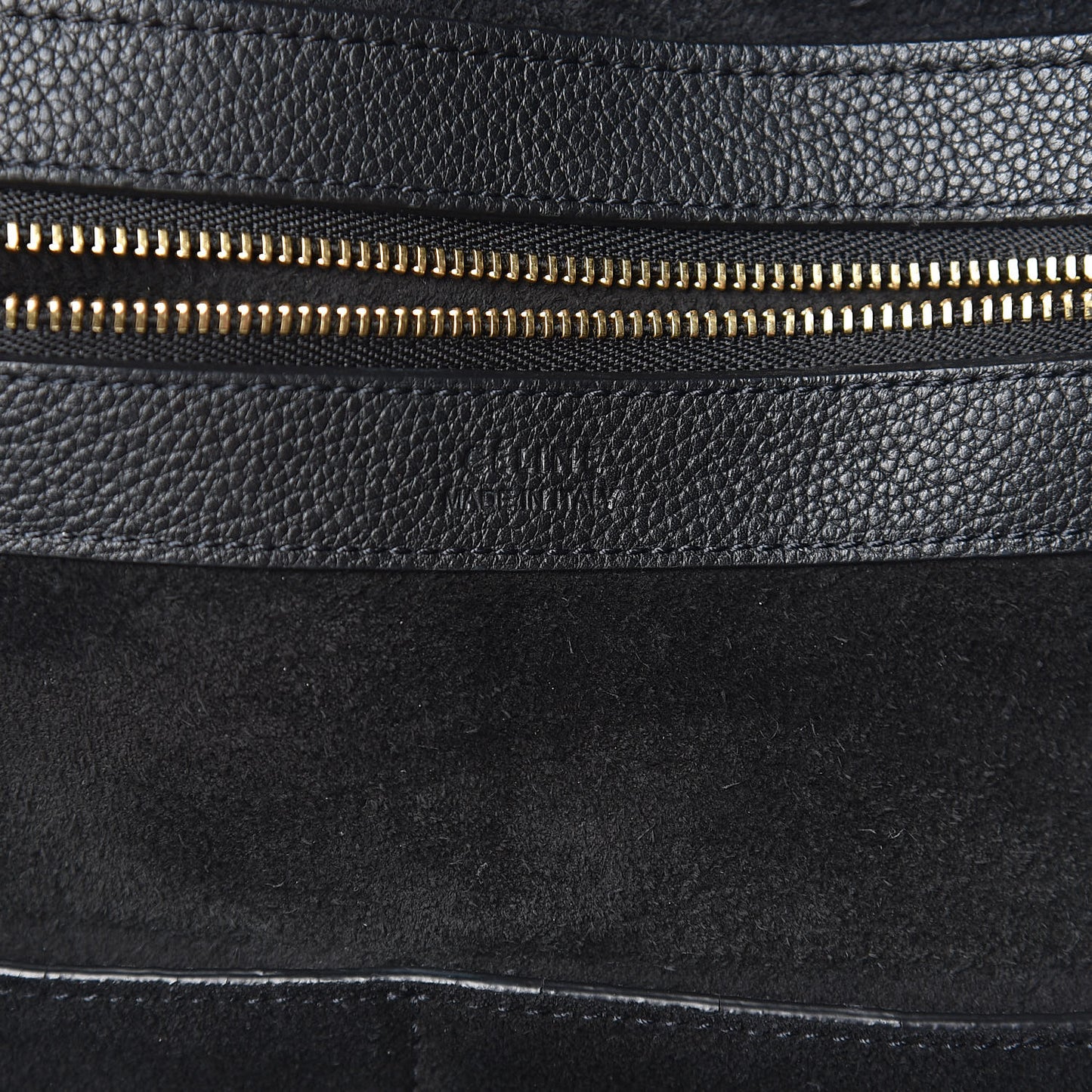 Soft Grained Calfskin Medium Belt Cabas Phantom Black