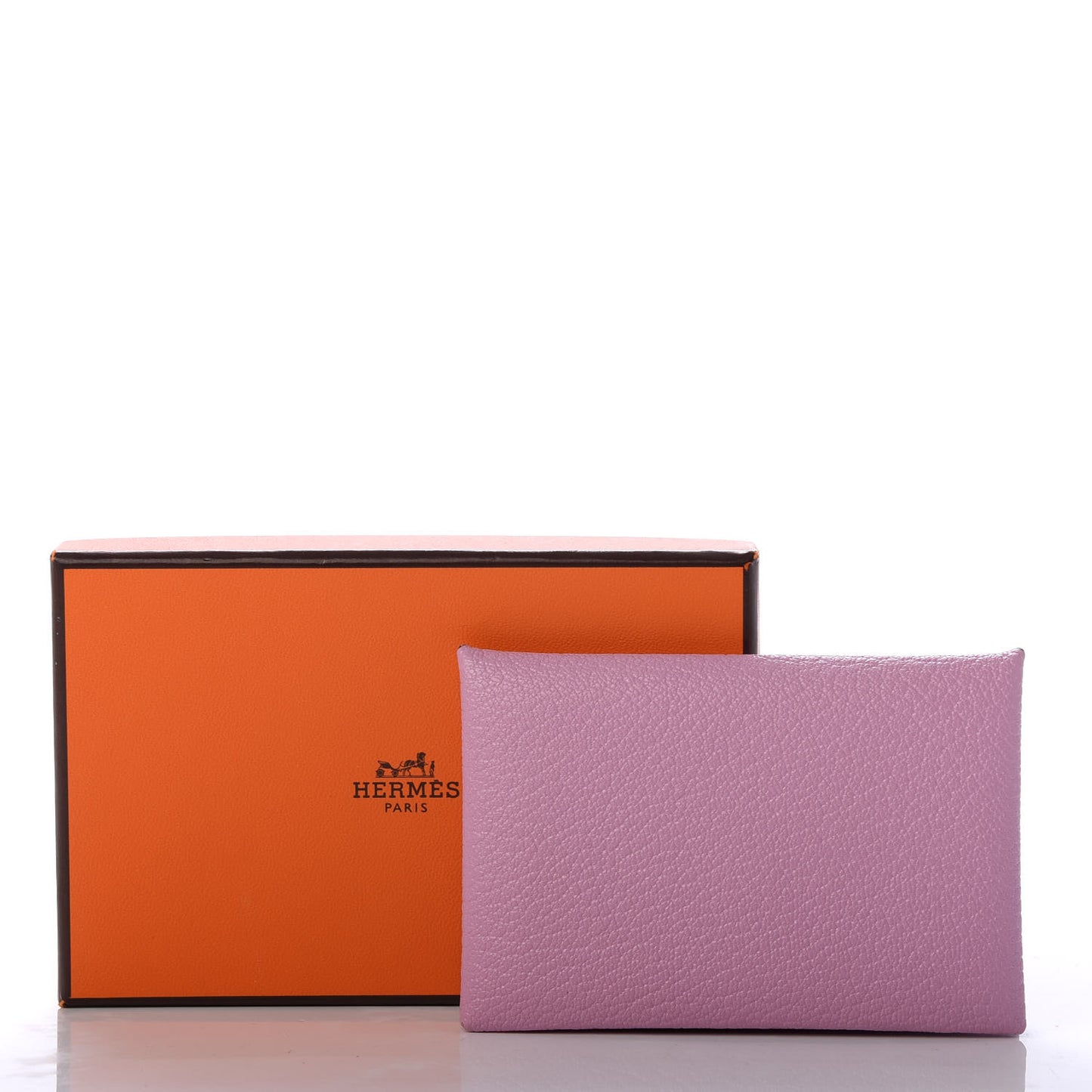 Chevre Mysore Calvi Card Case Mauve Sylvestre