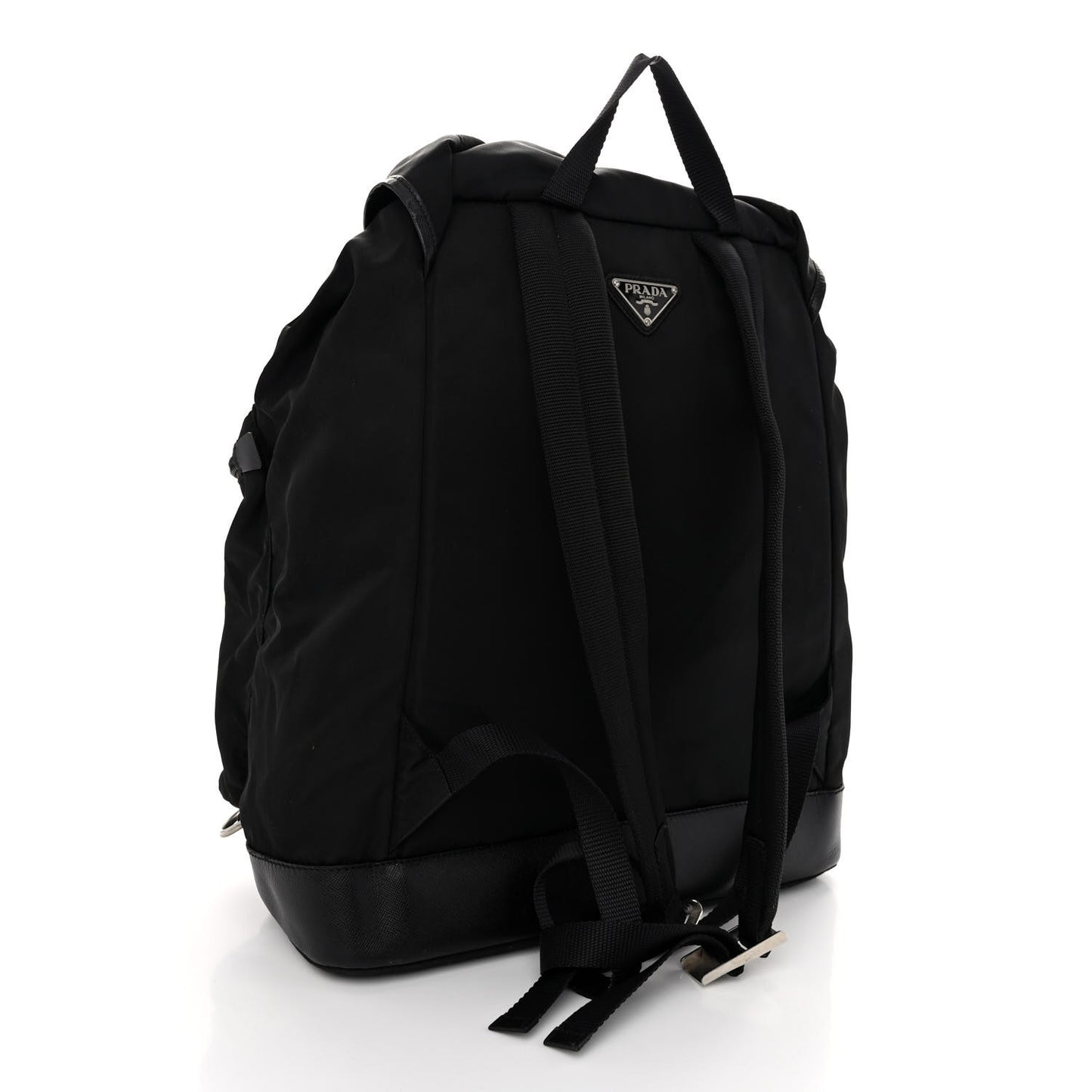 Nylon Viaggio Backpack Black