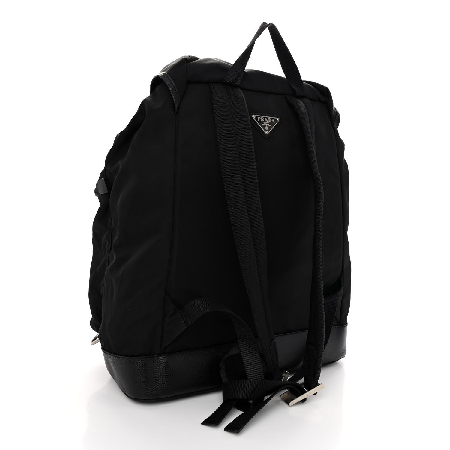 Prada Nylon Viaggio Backpack Black 3 of 9