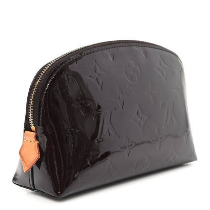 Louis Vuitton Vernis Cosmetic Pouch Amarante 3 of 6