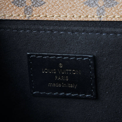 Louis Vuitton Shiny Epi Reverse Monogram Pochette Metis Mini Marine 6 of 8