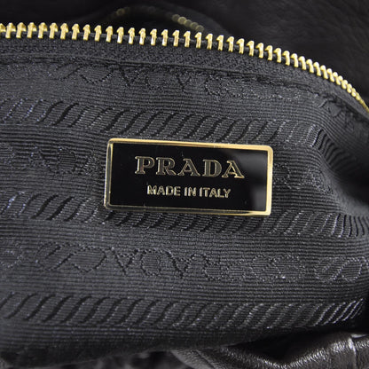 Prada Nappa Gaufre Tote Dark Coffee 8 of 9