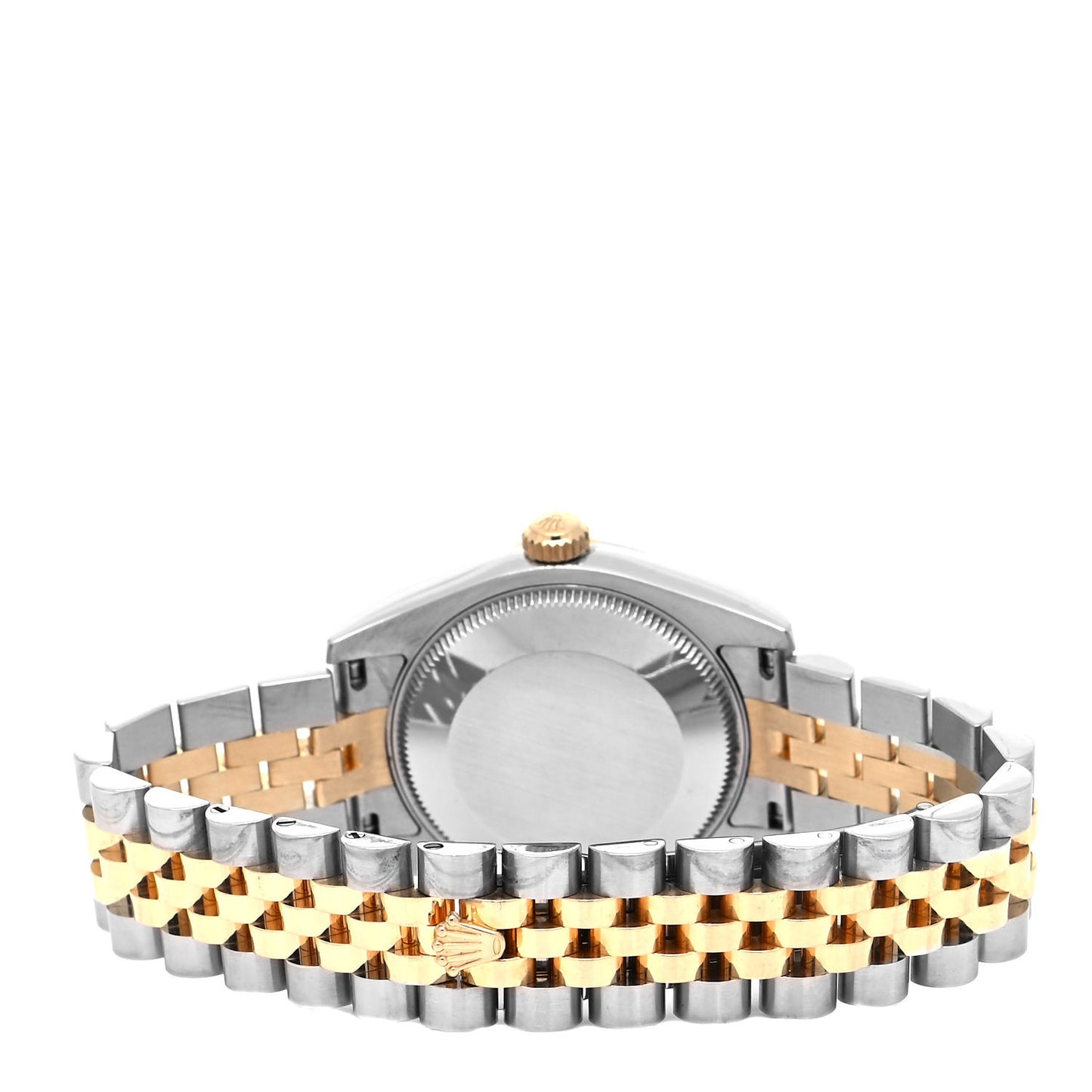 Stainless Steel 18K Yellow Gold 31mm Oyster Perpetual Datejust Watch White Roman 178273