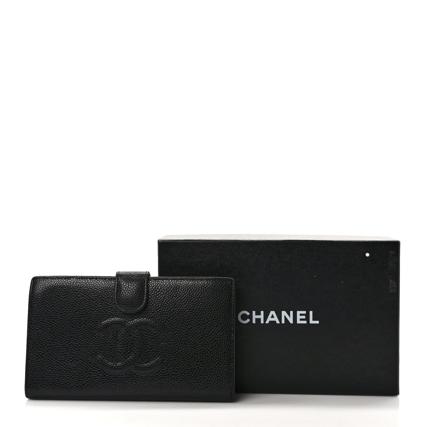 Chanel Caviar Timeless CC French Wallet Black 8 of 8