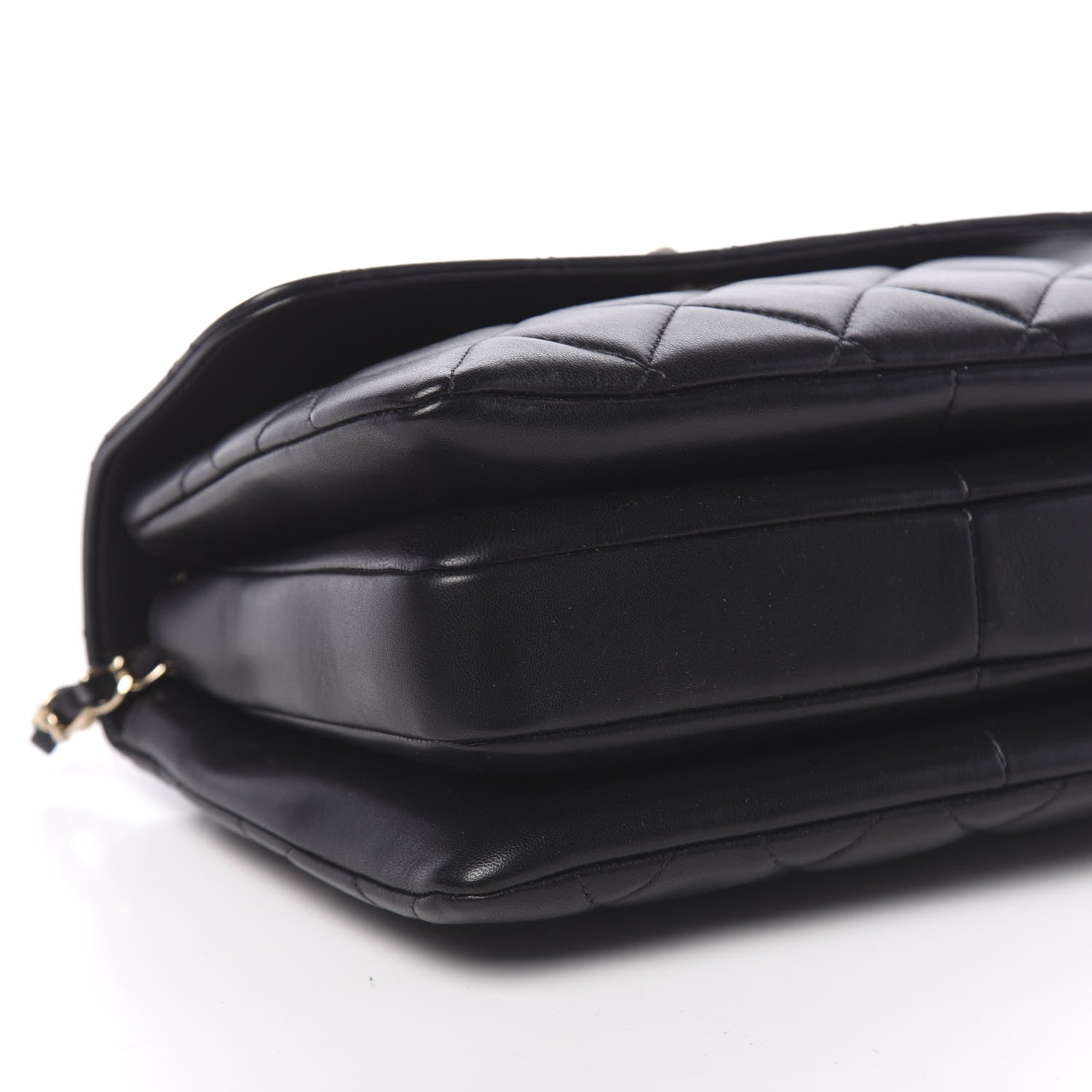 Chanel Lambskin Quilted Small Trendy CC Dual Handle Flap Bag Black 8 of 12