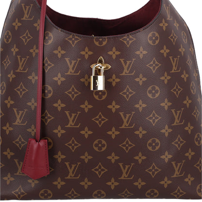 Louis Vuitton Monogram Flower Hobo Bordeaux 6 of 8