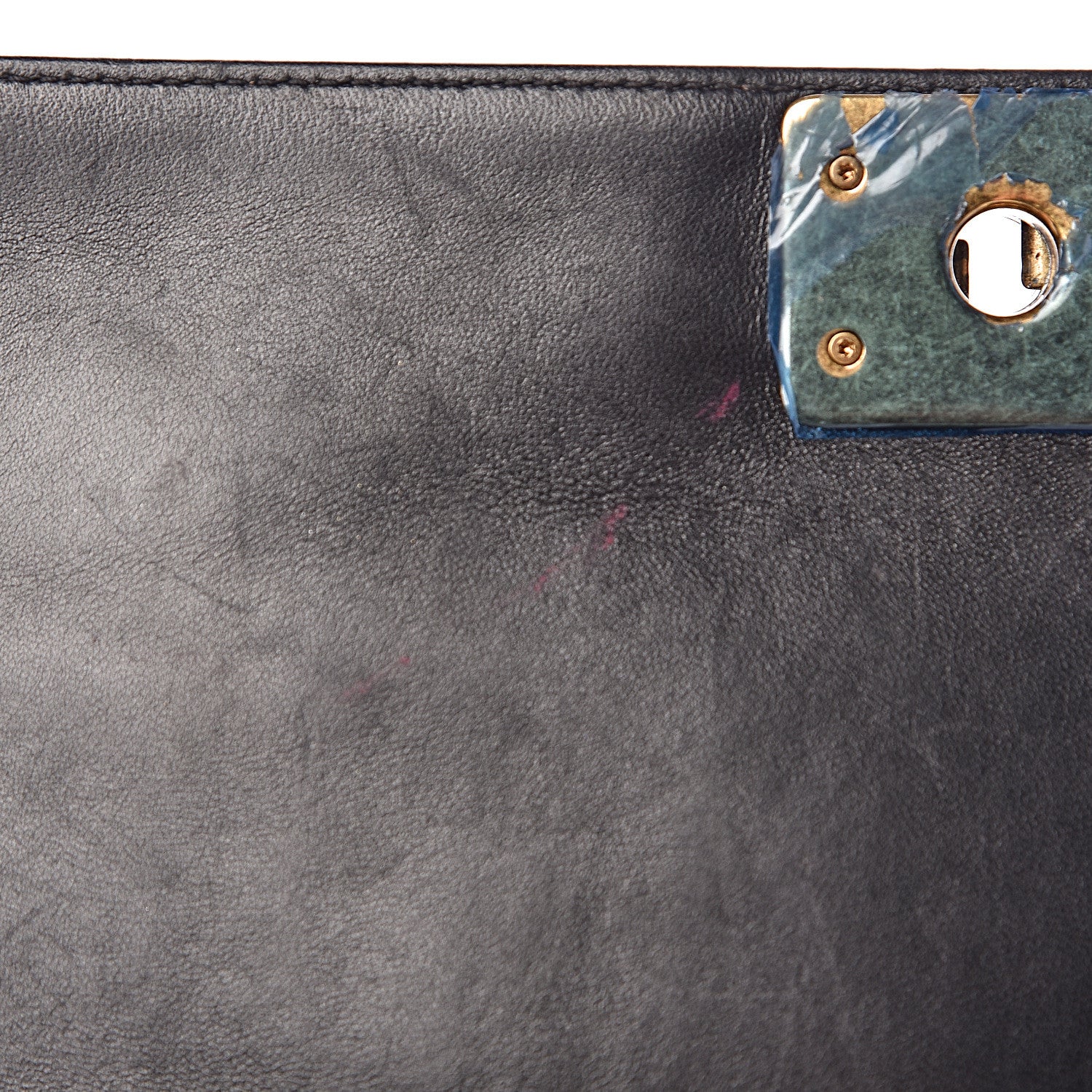 Chanel Lambskin Quilted Medium Crest Embellished Boy Flap Multicolor 14 of 17
