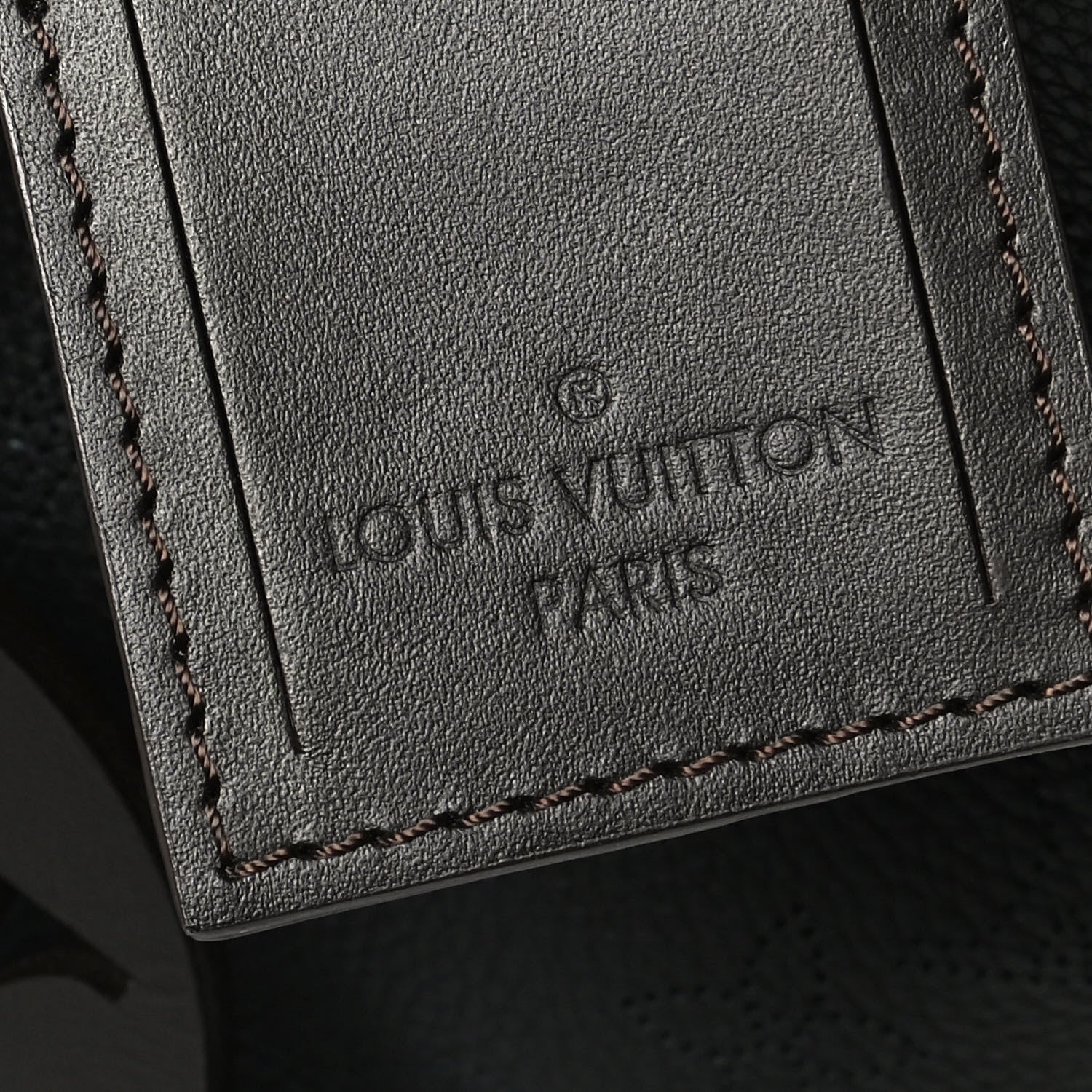 Louis Vuitton Mahina Beaubourg Hobo MM Black 9 of 10