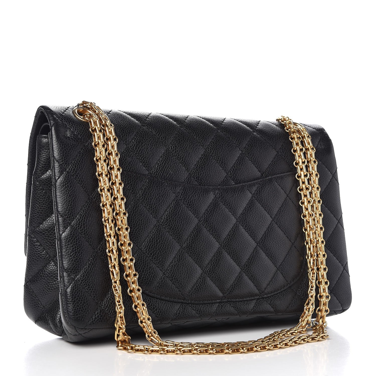 Chanel Caviar 2.55 Reissue 226 Flap Black 4 of 11