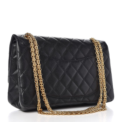 Chanel Caviar 2.55 Reissue 226 Flap Black 4 of 11