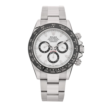 Rolex Stainless Steel 40mm Oyster Perpetual Cosmograph Daytona Panda Watch White 116500LN 1 of 4