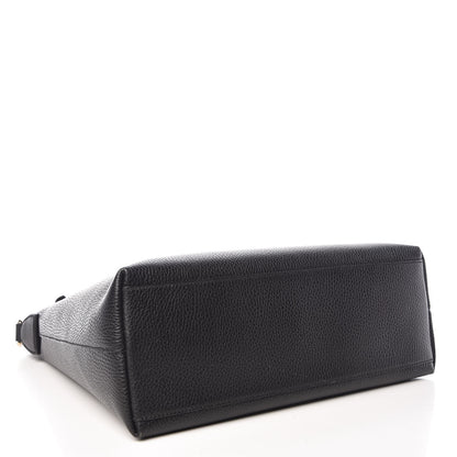 Gucci Dollar Calfskin GG Hobo Black 4 of 9