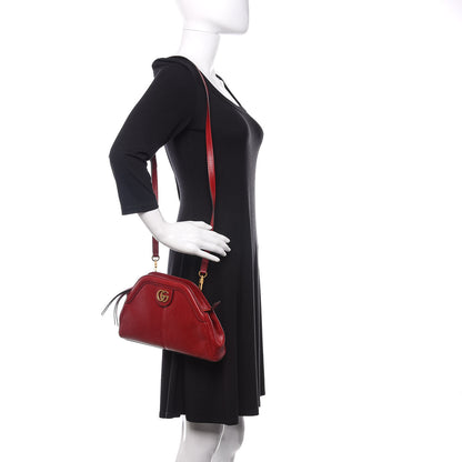 Gucci Piuma Lux Calfskin Small Re(Belle) Crossbody Bag Romantic Cerise 3 of 11