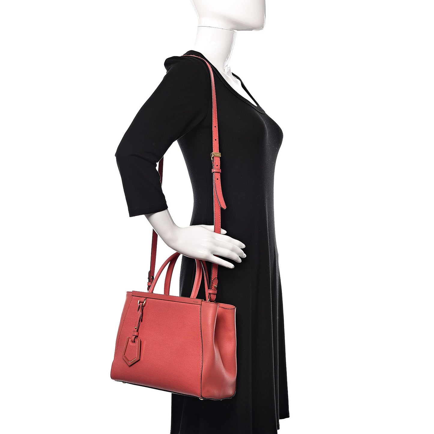Vitello Elite Flamingo Petite 2Jours Tote Rosa Exstasy