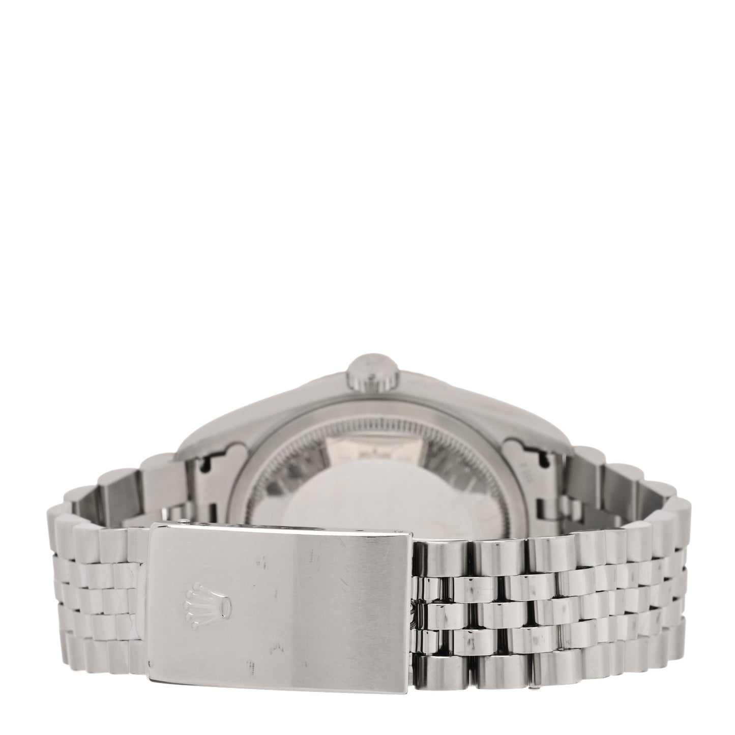 Stainless Steel 18K White Gold 36mm Oyster Perpetual Datejust Watch Silver
