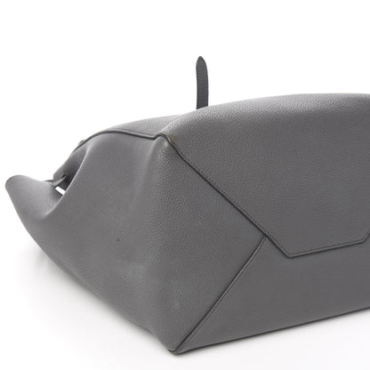 Celine Soft Grained Calfskin Small Belt Cabas Phantom Medium Grey 9 of 11