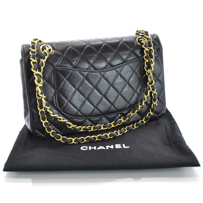 Chanel Lambskin Medium Double Flap Black 3 of 10