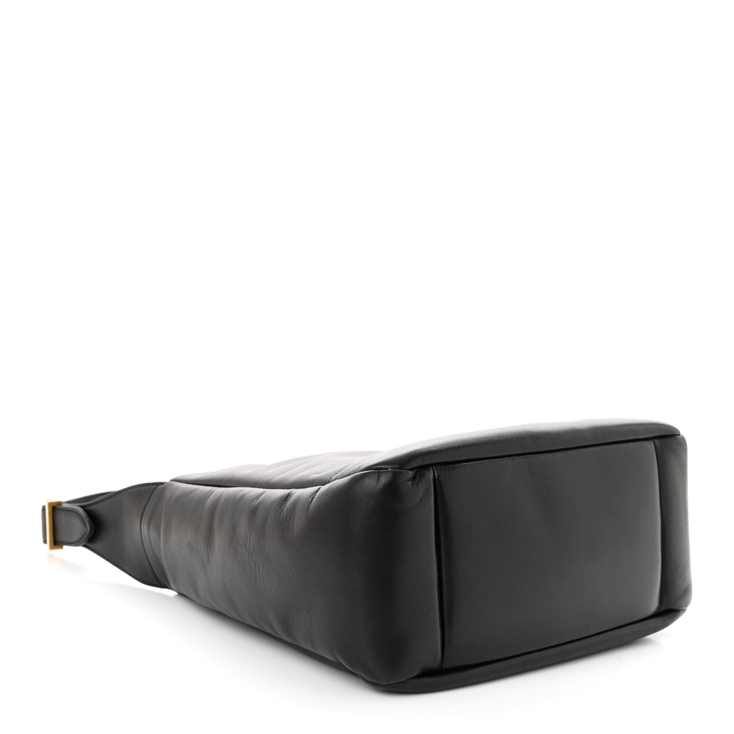 Padded Lambskin Small Le 5 A 7 Supple Hobo Black