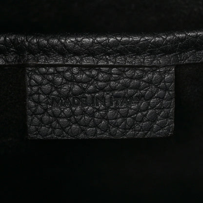 Celine Drummed Calfskin Nano Luggage Black 7 of 9