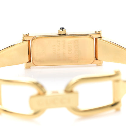 Gucci Stainless Steel 12mm 1500L Quartz Watch Gold 4 of 6