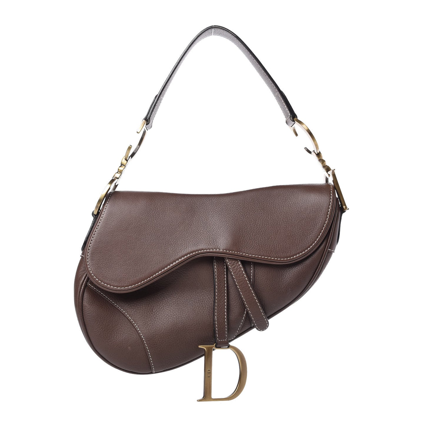 Calfskin Saddle Bag Brown