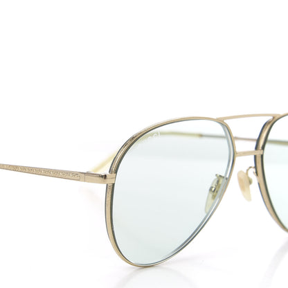 Gucci Aviator Sunglasses GG0356S Gold 6 of 7